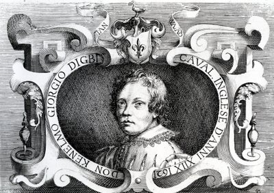 Portræt af Sir Kenelm Digby, 1621 af Italian School