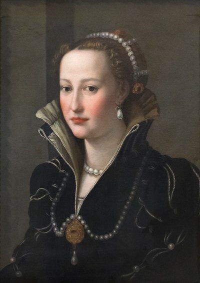 Portræt af en dame, muligvis Isabella de Medici af Italian School