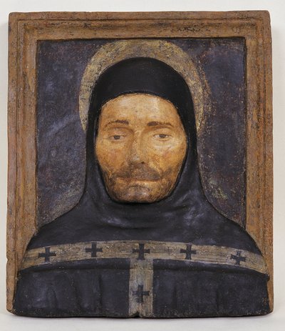 Portræt af dominikaneren Antonino Pierozzi kendt for at være Sankt Antonin, protektor for Firenze (1389-1459) af Italian School