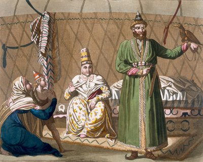 Prins og statsoverhoved for det kirgisiske folk, ca. 1820