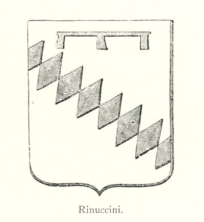 Rinuccini (gravering) af Italian School