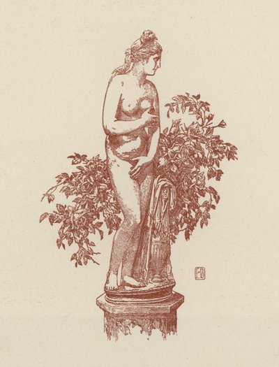 Rom, Kapitolinske Venus (litografi) af Italian School