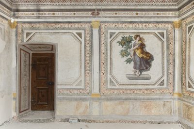 Room of the Music (fresko) af Italian School