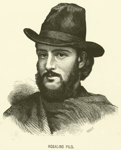 Rosalino Pilo (gravering) af Italian School