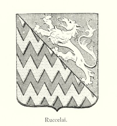 Ruccelai (gravering) af Italian School