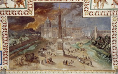 Santa Maria Maggiore, Rom af Italian School