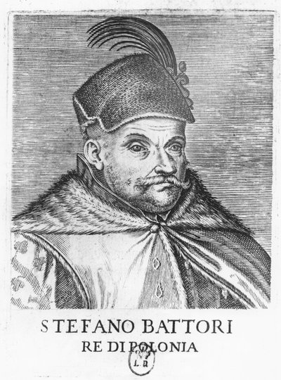 Stephen Báthory (gravering) af Italian School