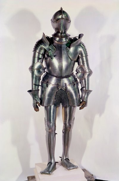 Rustning menes at have tilhørt Chevalier Bayard (1475-1524), ca. 1510 (metal) af Italian School
