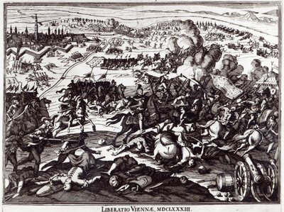 Belejringen af Wien i 1683 af Italian School