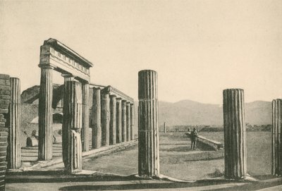 Det trekantede forum, som det er (dybtryk) af Italian School