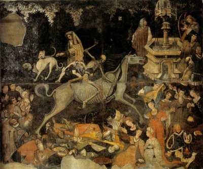 Dødens triumf, ca. 1445-47 (fresko) af Italian School