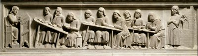 Digteren og juriskonsulenten Guittone Sinibaldi, kaldet Cino da Pistoia af Italian School