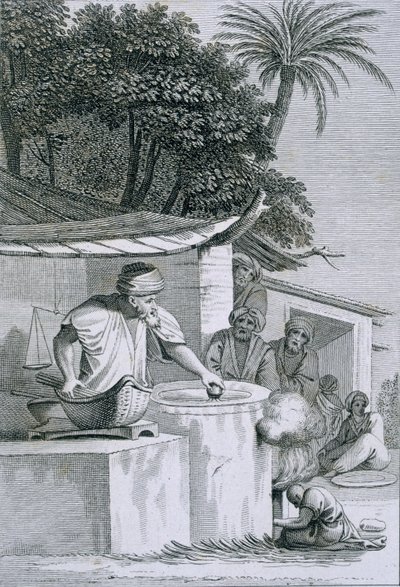 Måden at lave makaroni på af Italian School