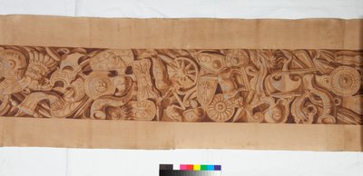 Tre tegninger efter antikken, c.1750 af Italian School