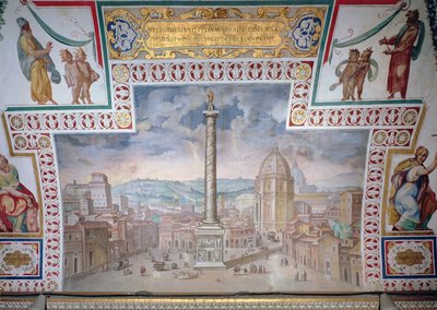 Trajans forum af Italian School