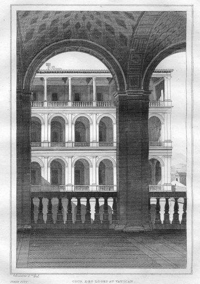 Vatikanets loggiaer af Italian School