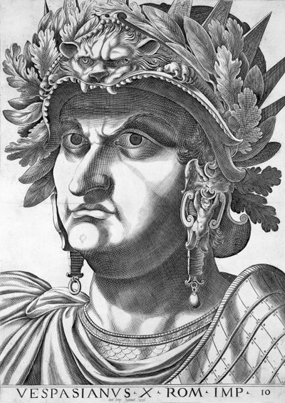 Vespasianus (9-79 e.Kr.), 1596 af Italian School