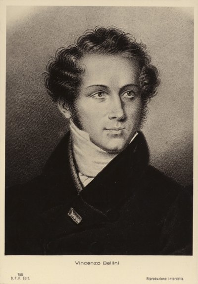 Vincenzo Bellini, italiensk operakomponist (1801-1835) af Italian School