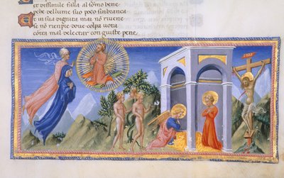 Yates Thompson 36, f.141 The Mystery of the Redemption, fra 
