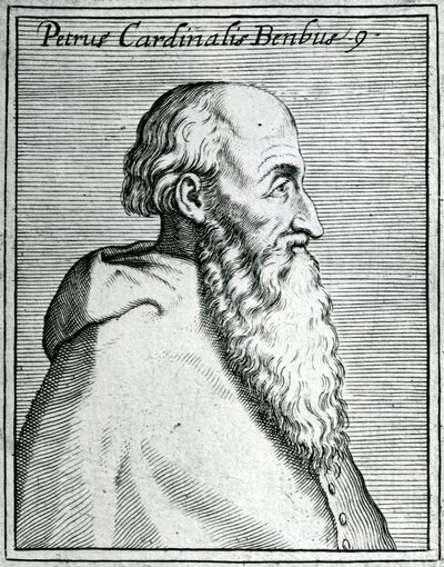 Portræt af Pietro Bembo (1470-1547) af Italian School Italian School