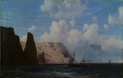 Klippefyldte klipper af Ivan Aivazovsky