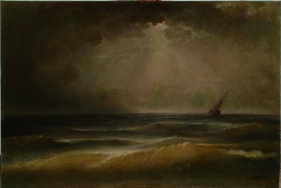 Storm af Ivan Aivazovsky
