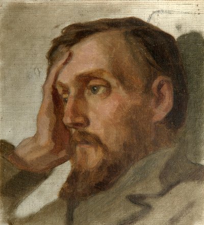 Portræt af litteraturkritikeren og filosoffen Vissarion G. Belinsky