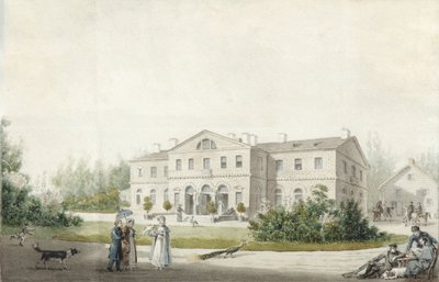 Herregården Priyutino, 1830 af Ivan Alexeyevich Ivanov