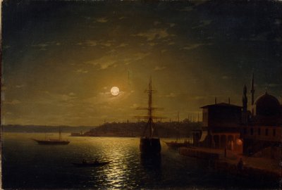 Gyldne Horn. Tyrkiet efter 1845 af Ivan Konstantinovich Aivazovsky