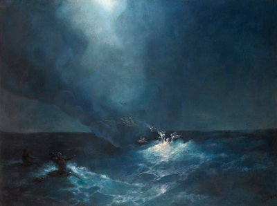 ""Afrodites fødsel"" maleri af Ivan Aivazovsky (1817-1900) af Ivan Konstantinovich Aivazovsky