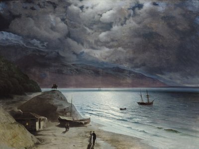 Nat ved Gurzuf, 1891 af Ivan Konstantinovich Aivazovsky