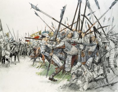 Slaget på Flodden-marken af Ivan Lapper