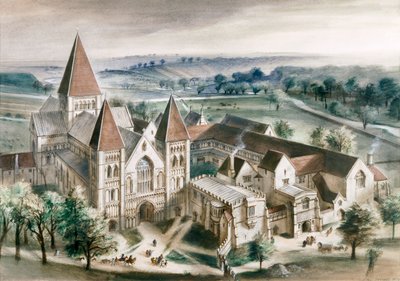 Castle Acre Priory, 1537, c1990-2010 af Ivan Lapper