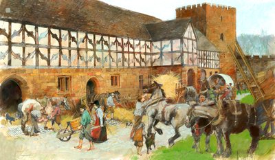 Kenilworth Castle Stables, c1990-2010 af Ivan Lapper