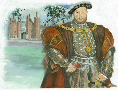 Kong Henrik VIII af England af Ivan Lapper