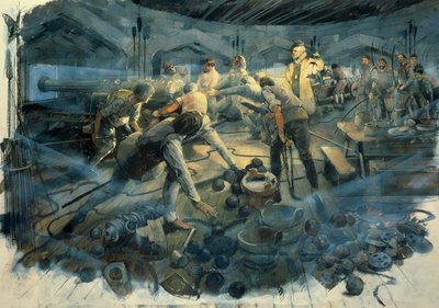 Pendennis Castle Gun Deck, slutningen af 1540