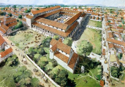 Silchester Roman City, c3. århundrede, 1990-2010 af Ivan Lapper