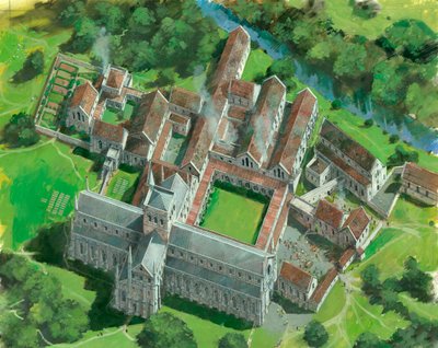 Waverley Abbey, Farnham, Surrey, c1990-c2005 af Ivan Lapper