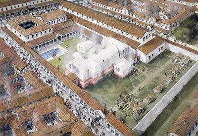 Wroxeter romersk by af Ivan Lapper