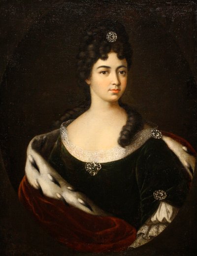 Portræt af grevinde Smaragda Maria Cantemir, slutningen af 1710