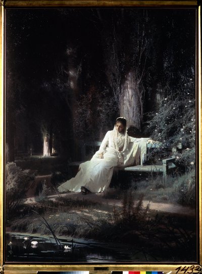 Månelys nat af Ivan Nikolaevich Kramskoy