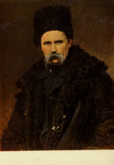 Taras Shevchenko, ukrainsk digter og kunstner af Ivan Nikolaevich Kramskoy