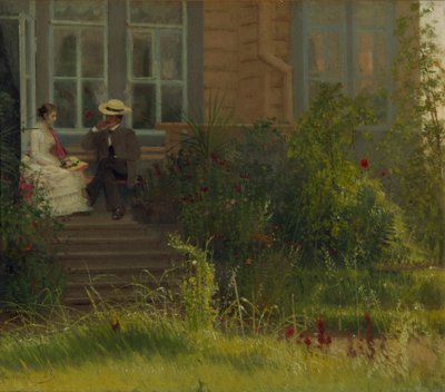 Kunstnere Dacha i Siverskaya, 1883 af Ivan Nikolaevich Kramskoy