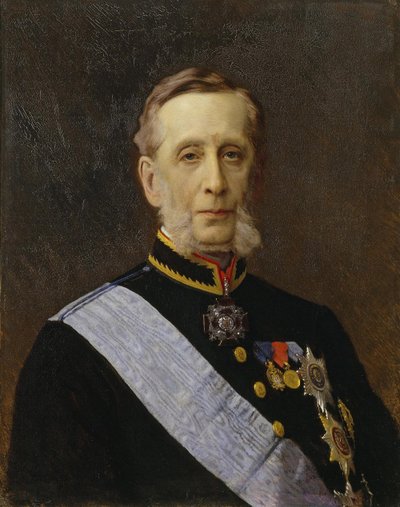 Portræt af grev Pyotr Alexandrovich Valuyev 1815-1890, 1880 af Ivan Nikolaevich Kramskoy