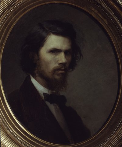 Selvportræt, 1867 af Ivan Nikolaevich Kramskoy