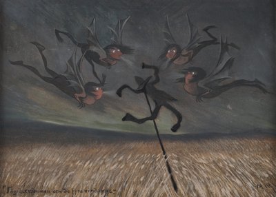 Fugleskræmselen og de fire vinde, 1906. af Ivar Arosenius