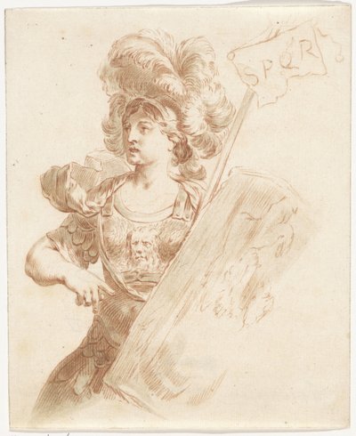 Minerva af Izaak Jansz. de Wit
