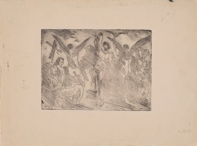 Allegorisk komposition af J.A. Jerichau