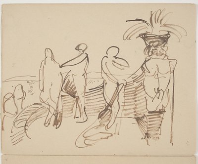 Figurkomposition I af J.A. Jerichau