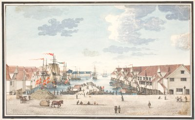 Bryggeri i Bergen af Johan Christian Dahl